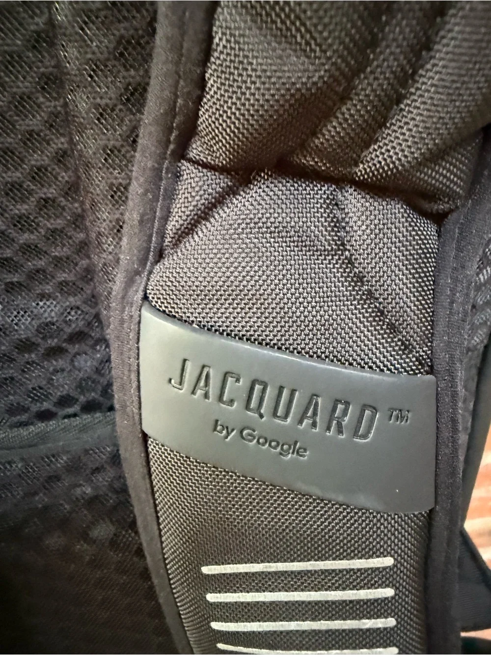 Samsonite Charcoal Gray Everyday Backpack with Light Gray Zip Jacquard by Google